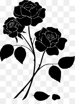 ดอกไม้, สีดำและสีขาว, แบบนามปธรรม png - png ดอกไม้, สีดำและสีขาว, แบบ
